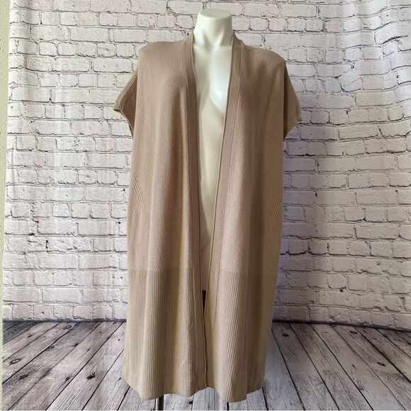 Vince cashmere wool sleeveless cardigan vest Small - Picture 1 of 16